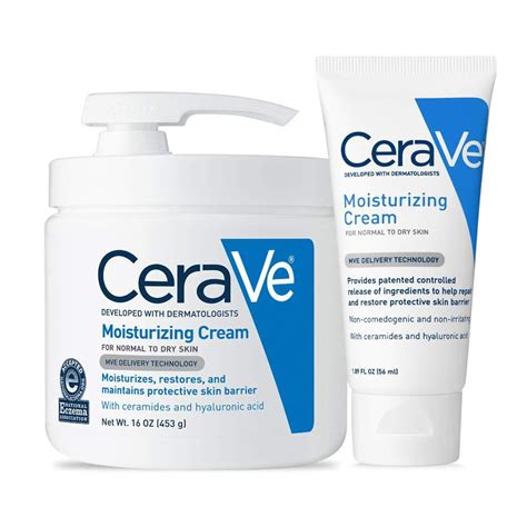in Buy CeraVe Moisturizing Cream and Hydrating Face Wash Trial Combo 12oz Cream 3oz Travel Size Cleanser online at low price in India on Amazon. . Travel size cerave moisturizing cream